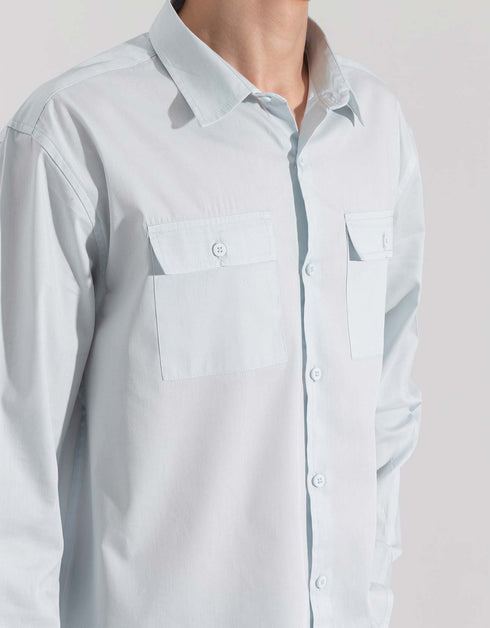 MEN'S FULL SLEEVES FLAP POCKET SHIRT